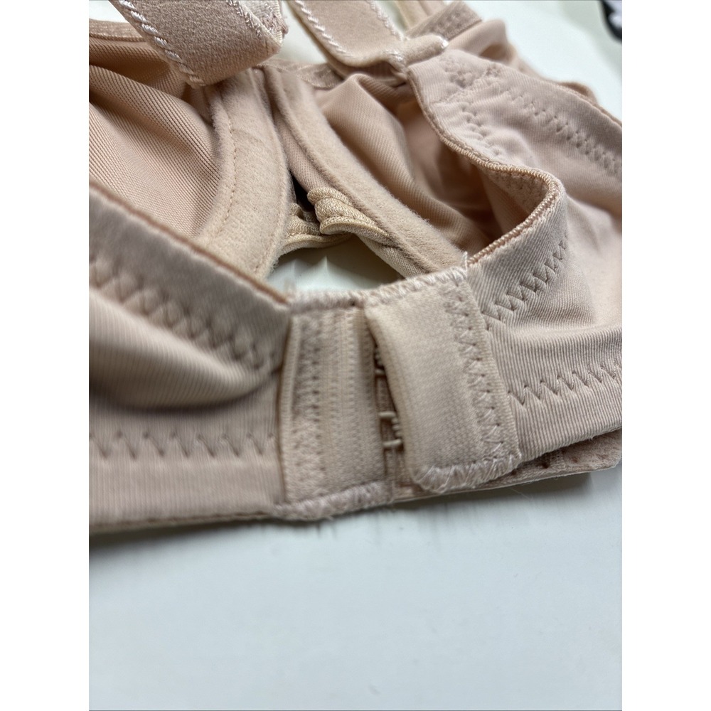 WACOAL Body Suede Size 32C Beige Nude Unlined Pearls Underwire Bra Style: 85813 - Picture 13 of 16
